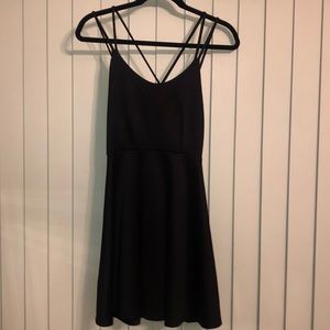 Black Strappy Dress